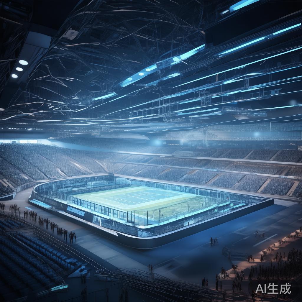 智博会体育馆:引领智能科技与体育融合创新的未来展示平台 在场馆管理方面,智慧化的安防、照明和通风系统通过传