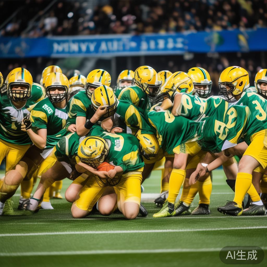 此外，足球比赛的结果尤为引人关注。南阳代表队凭借团