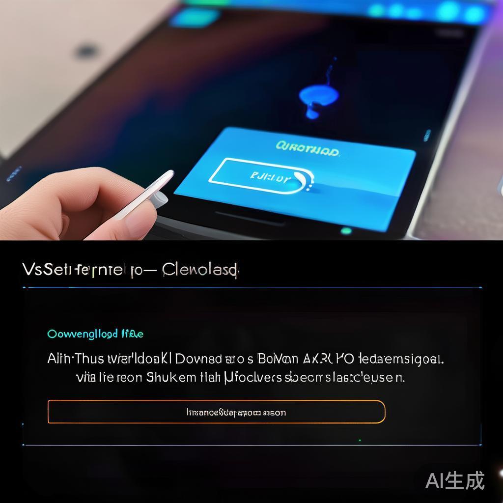 点击下载安装链接后，系统会提示下载APK文件。请确